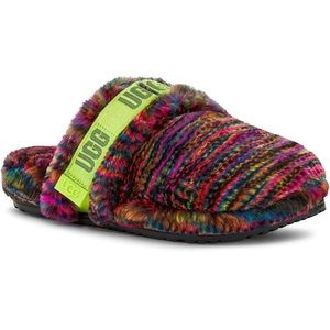 SOLD NWOT UGG Slippers FLUFF IT PIXELATE